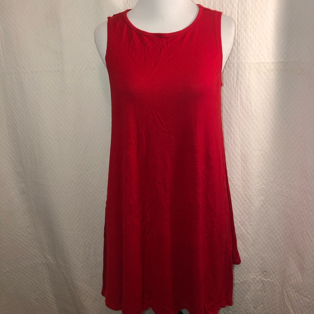 Fire truck red dress